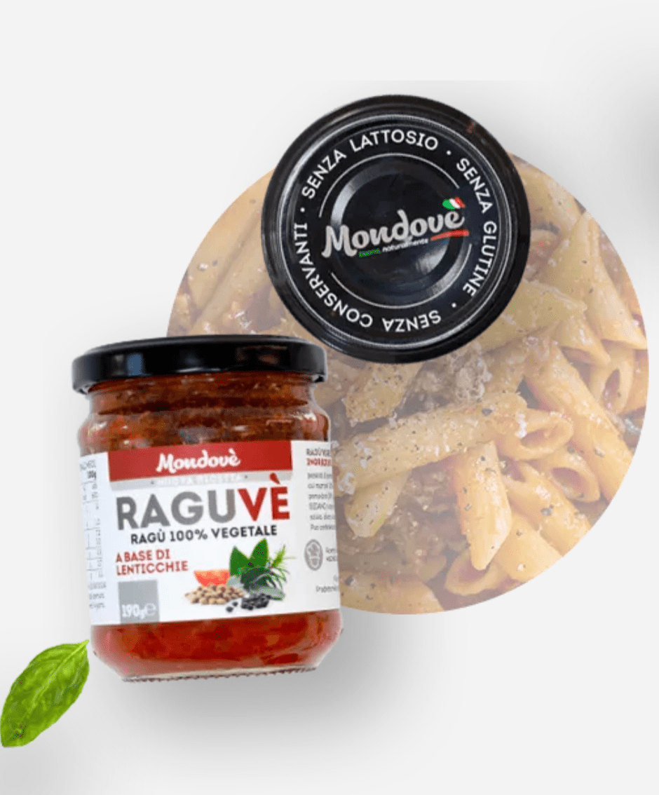 Raguvè 100% vegetale senza glutine e senza lattosio 190g - ZiaCris