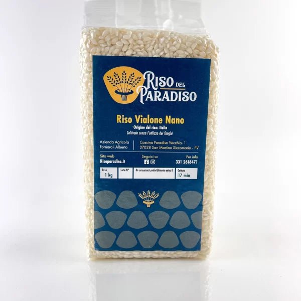 Riso Vialone Nano sottovuoto 1kg - ZiaCris