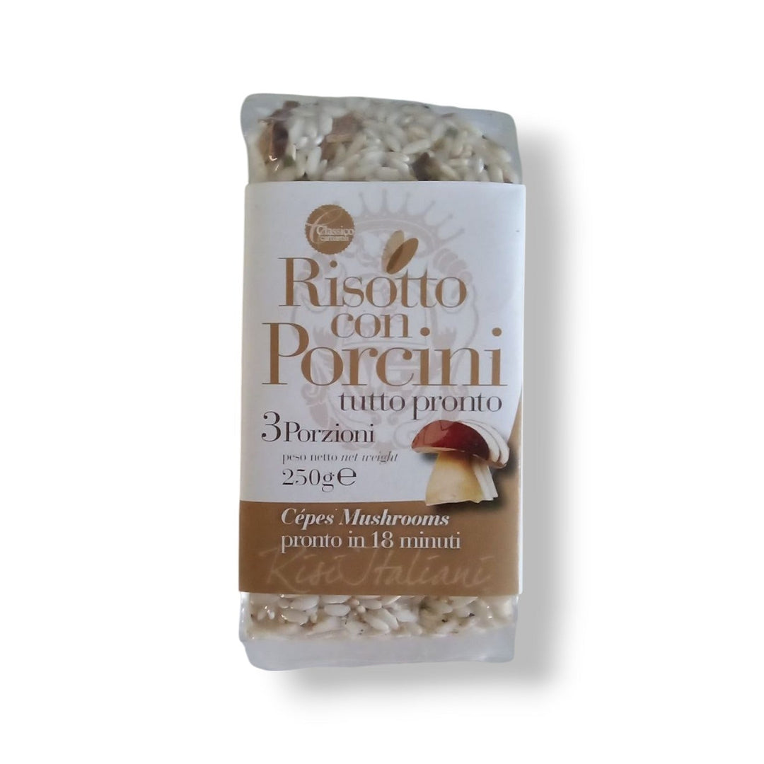 Risotto pronto con funghi porcini 250g - ZiaCris