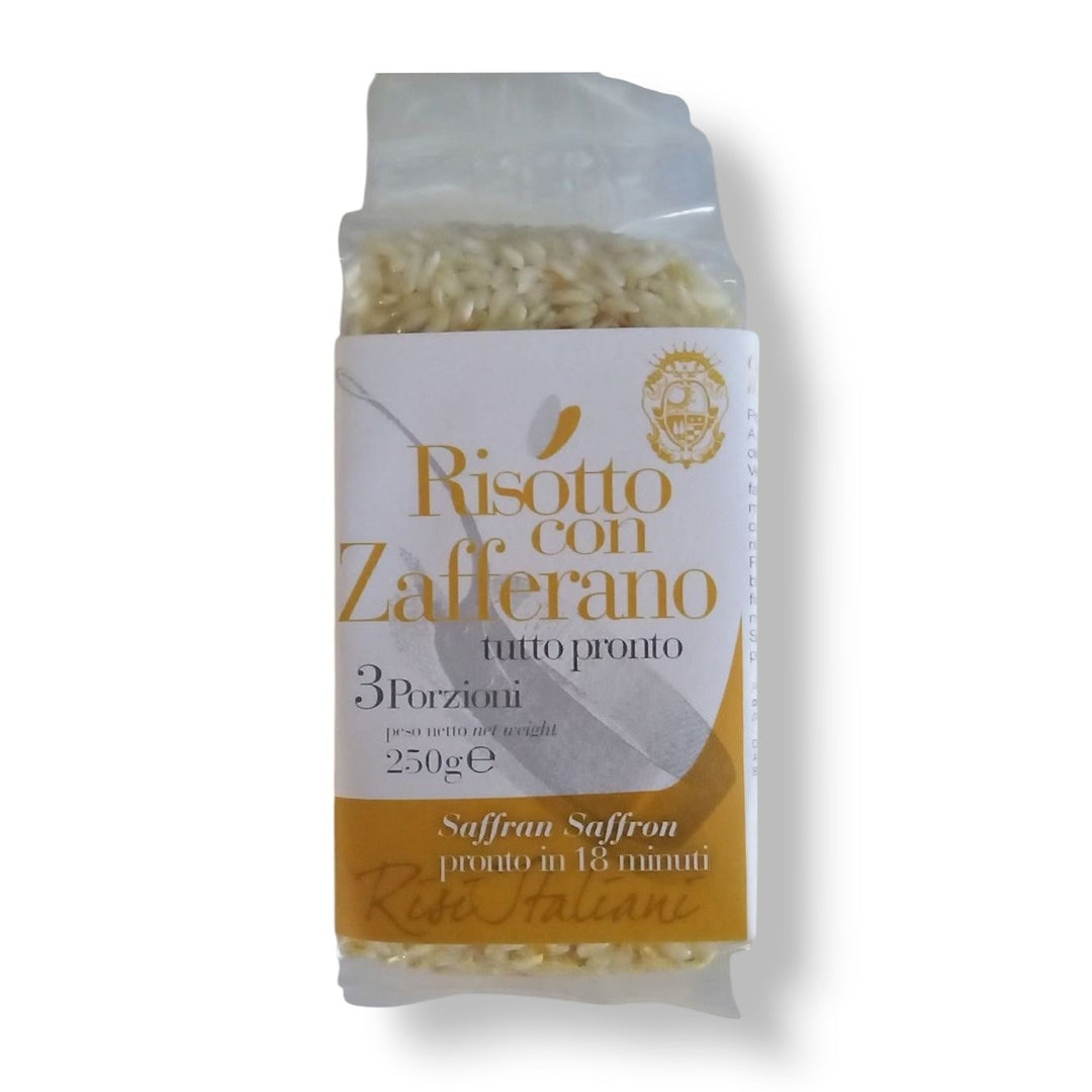 Risotto pronto con zafferano 250g - ZiaCris