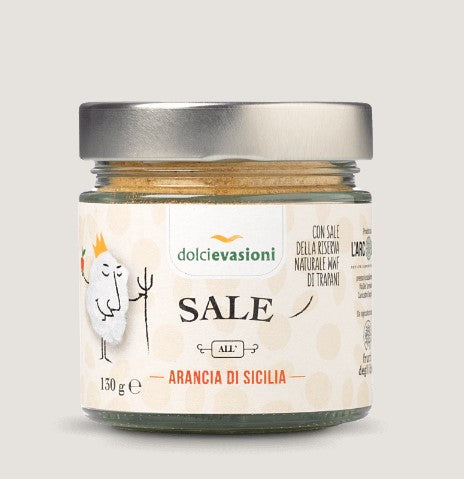 Organic Sicilian Orange Salt 130