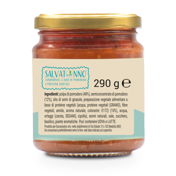 Salvatonno® con tomate (salsa de tomate con sabor a mar) 290 g
