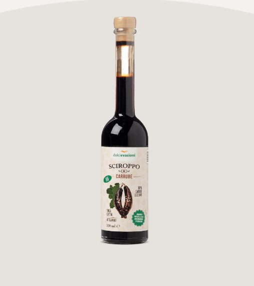 Sciroppo di carrube bio senza glutine 200g