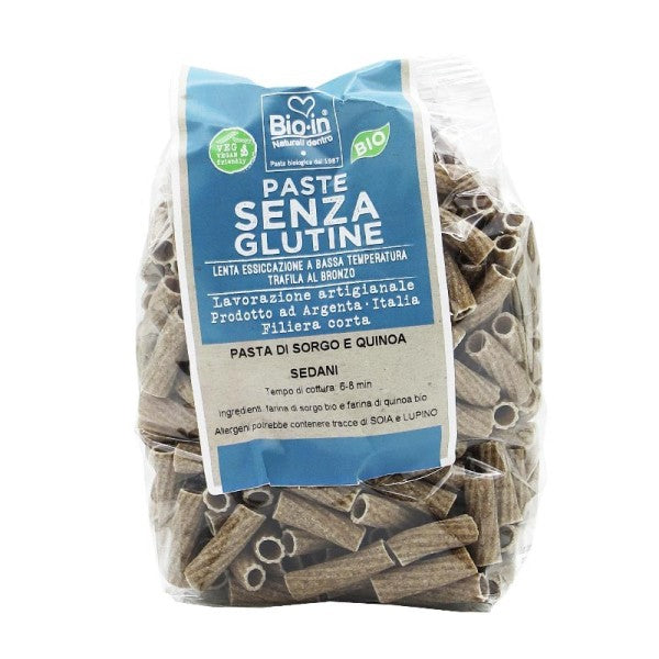 Penne de sorgo y arroz ecológico sin gluten 350g
