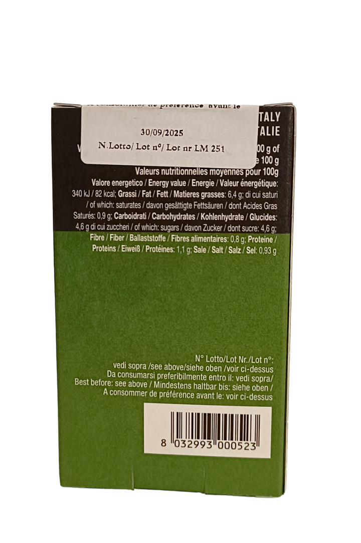 Salsa de pasta de tomate y albahaca 280g
