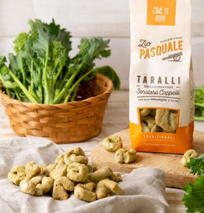 Taralli with turnip tops 280g