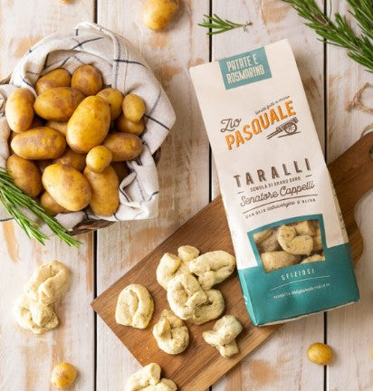Taralli con patate e rosmarino 280g