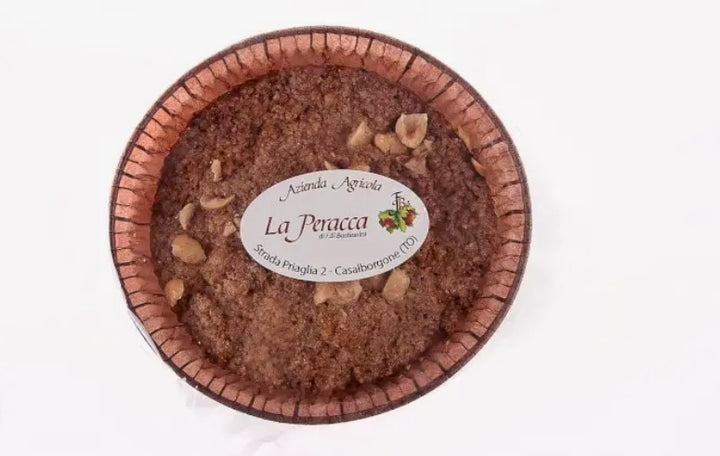 Pastel clásico de avellanas