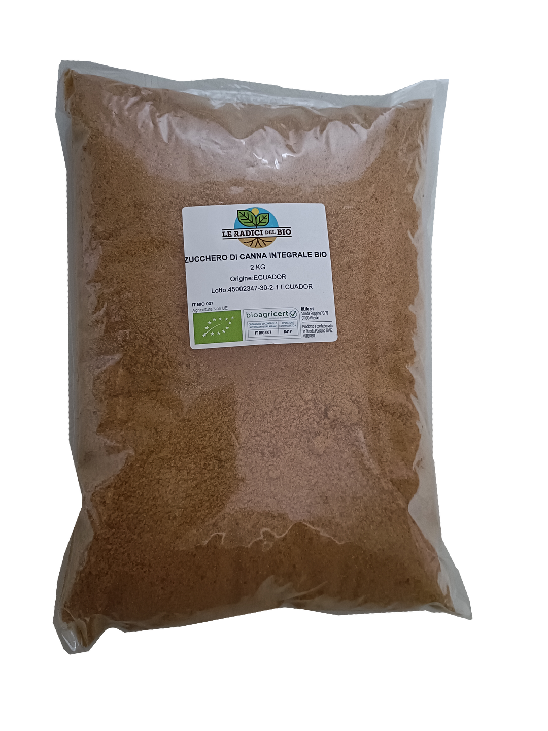 Whole cane sugar (Rapadura) Ecuador organic