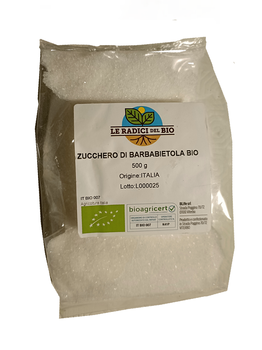 Azúcar de remolacha orgánico 500 g
