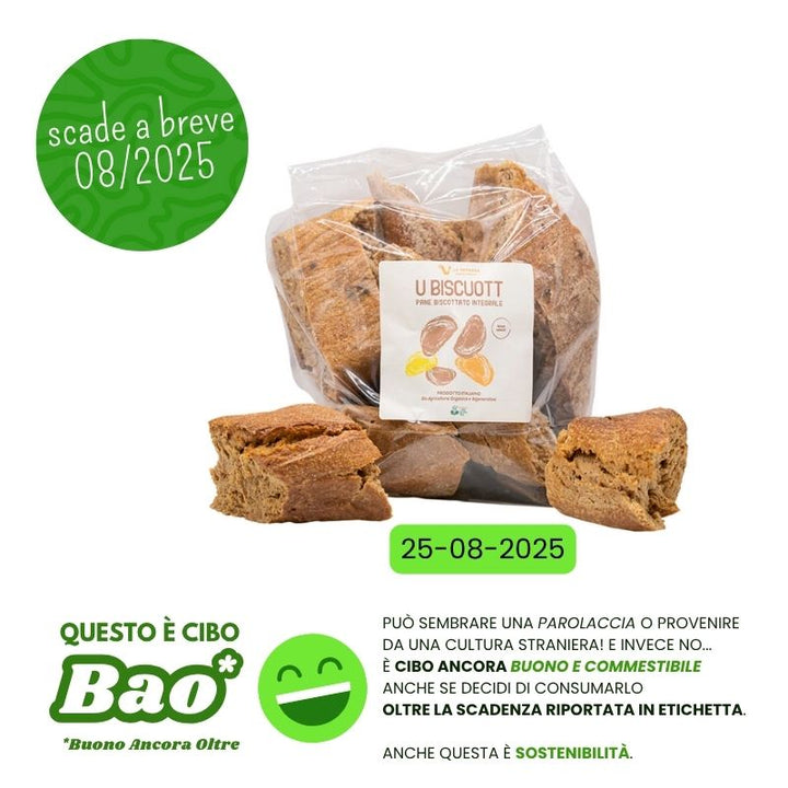 Biscotto salato integrale 500g