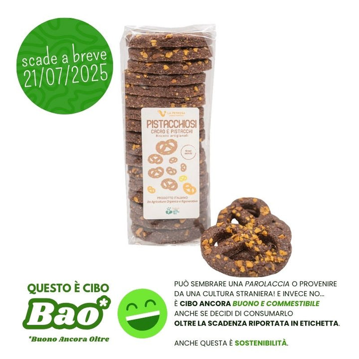 Pistacchiosi cacao e pistacchio 200g