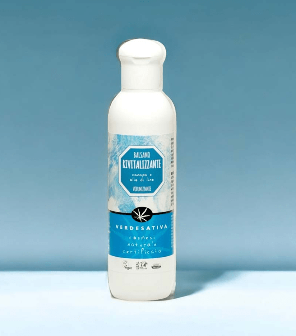 Balsamo Rivitalizzante Canapa e Olio di Lino 200ml Verdesativa