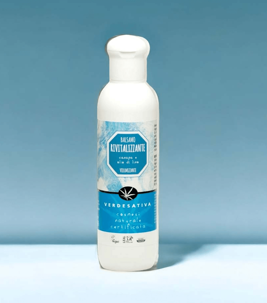 Balsamo Rivitalizzante Canapa e Olio di Lino 200ml Verdesativa