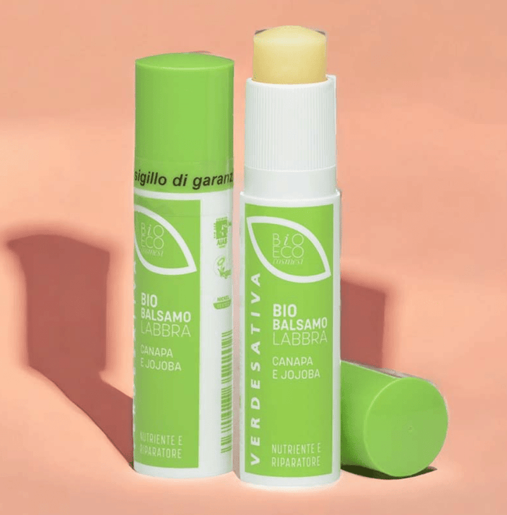 Bio balsamo labbra canapa e jojoba 5,7ml Verdesativa
