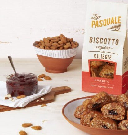 Biscotti cegliesi alla ciliegia senza glutine 200g Zio Pasquale
