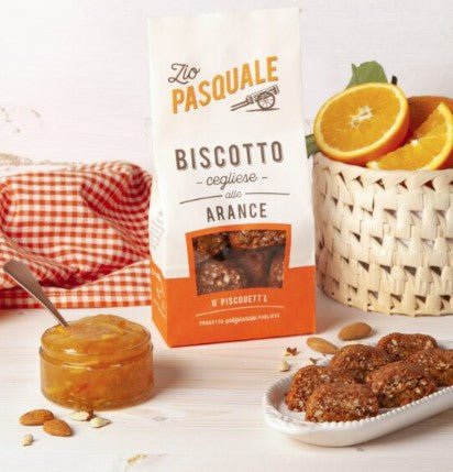 Biscotti cegliesi all'arancia senza glutine - 200g - Zio Pasquale - ZiaCris DispensAttiva