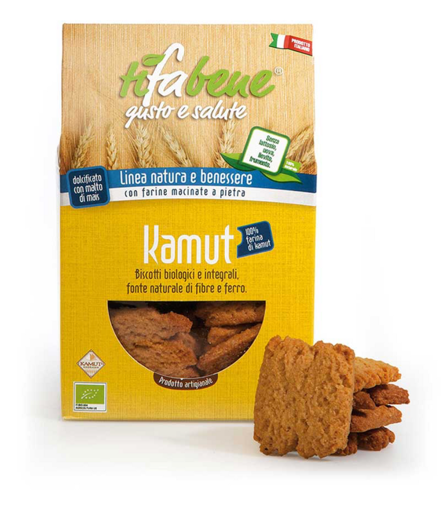 Biscotti di kamut biologici e integrali 250g TiFaBeneBio