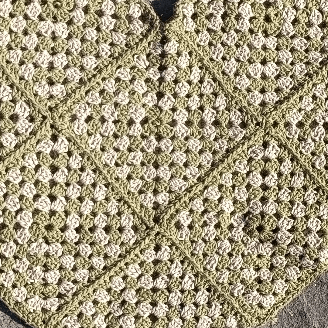 Borsetta Portofino all'uncinetto 33x33 cm Moh! MammeOperoseHandMade