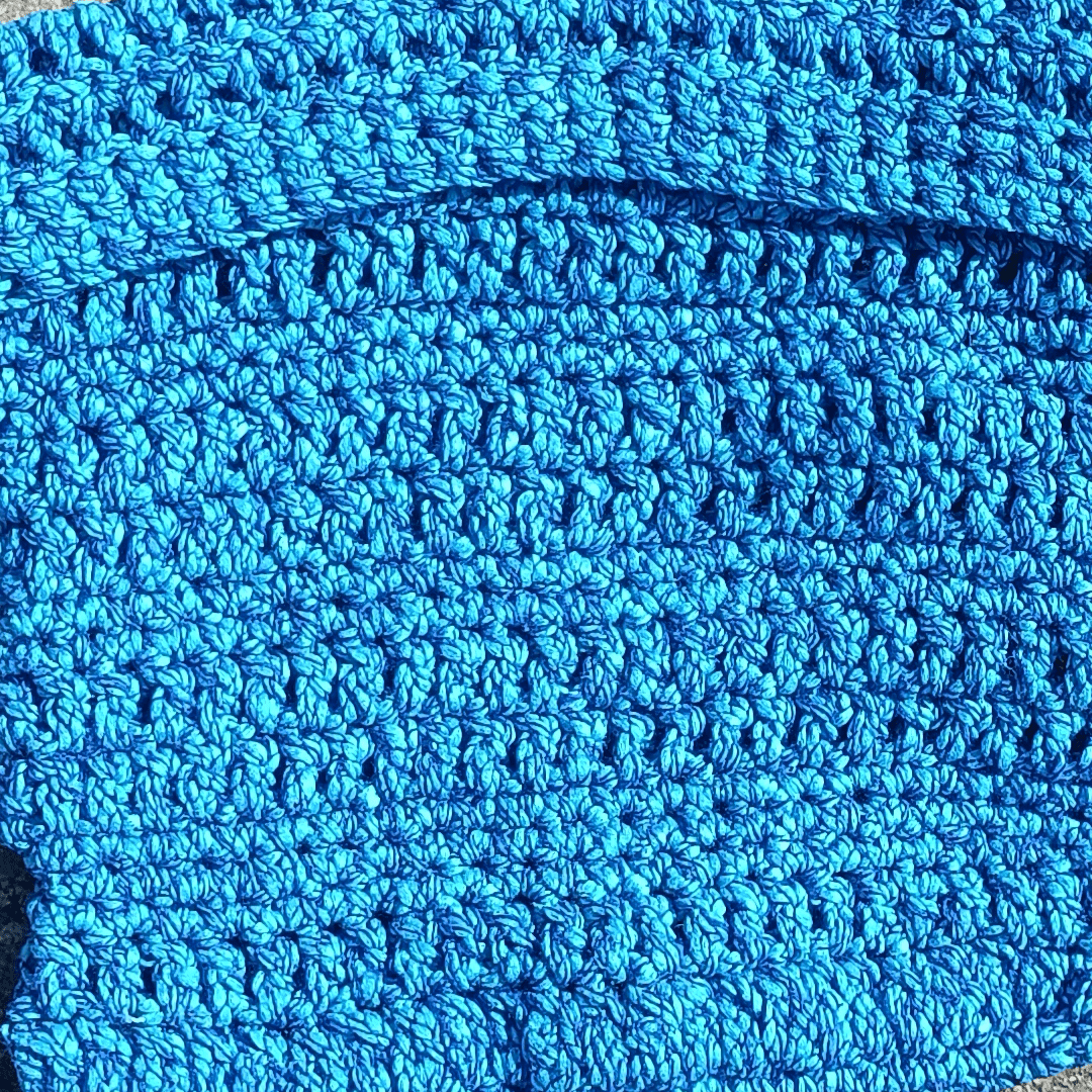 Borsetta Vernazza all'uncinetto 22x22 cm Moh! MammeOperoseHandMade