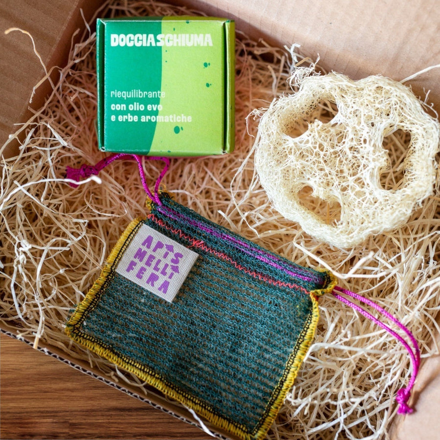 Box BonneDouche riequilibrante alle erbe aromatiche Apis Mellifera