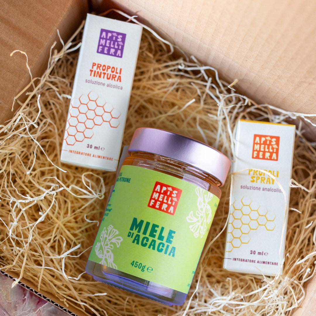 Box diFiore inFiore Propoli e miele di acacia Apis Mellifera