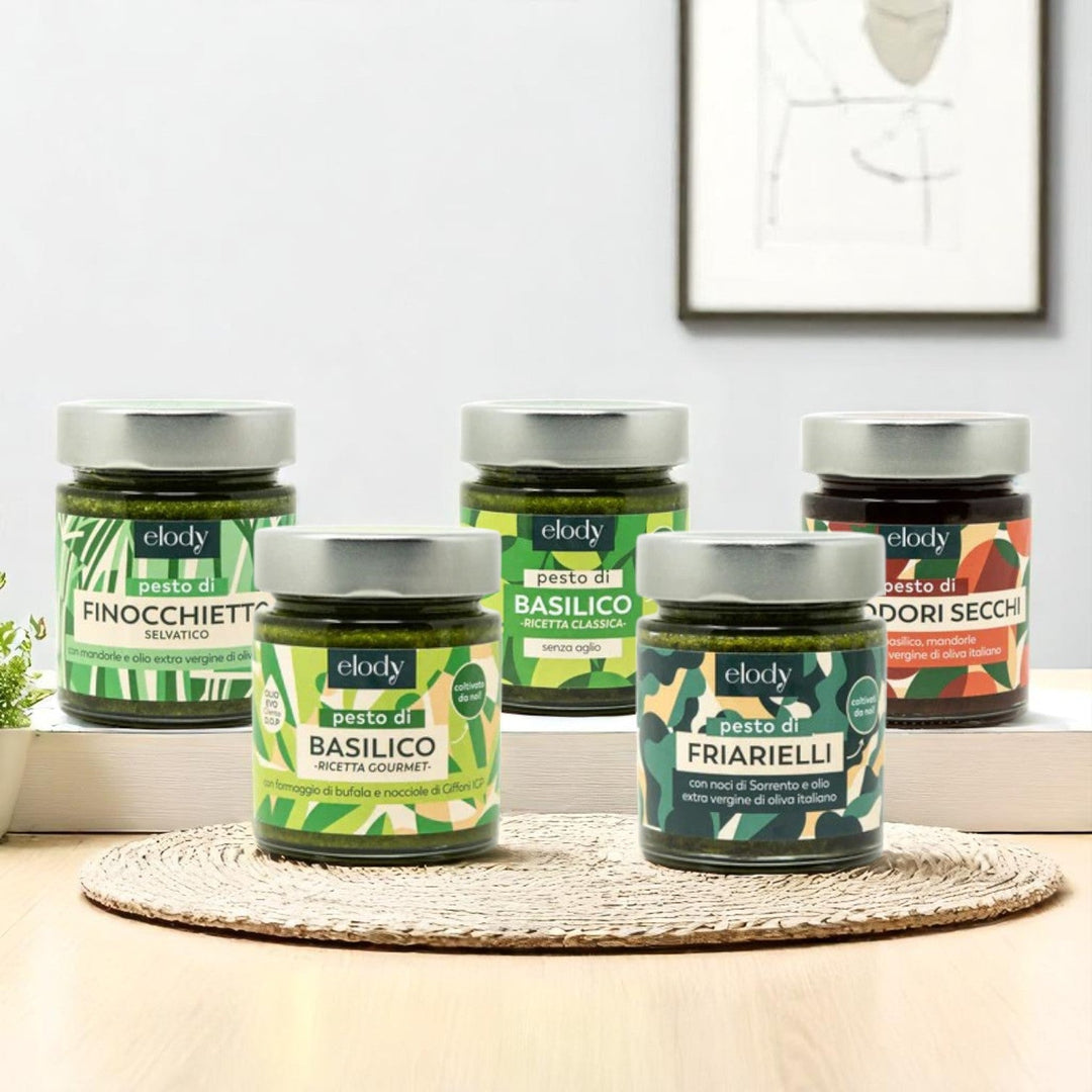 Box Pesti pronti vegetali senza aglio Mista Media 5x130g Elody