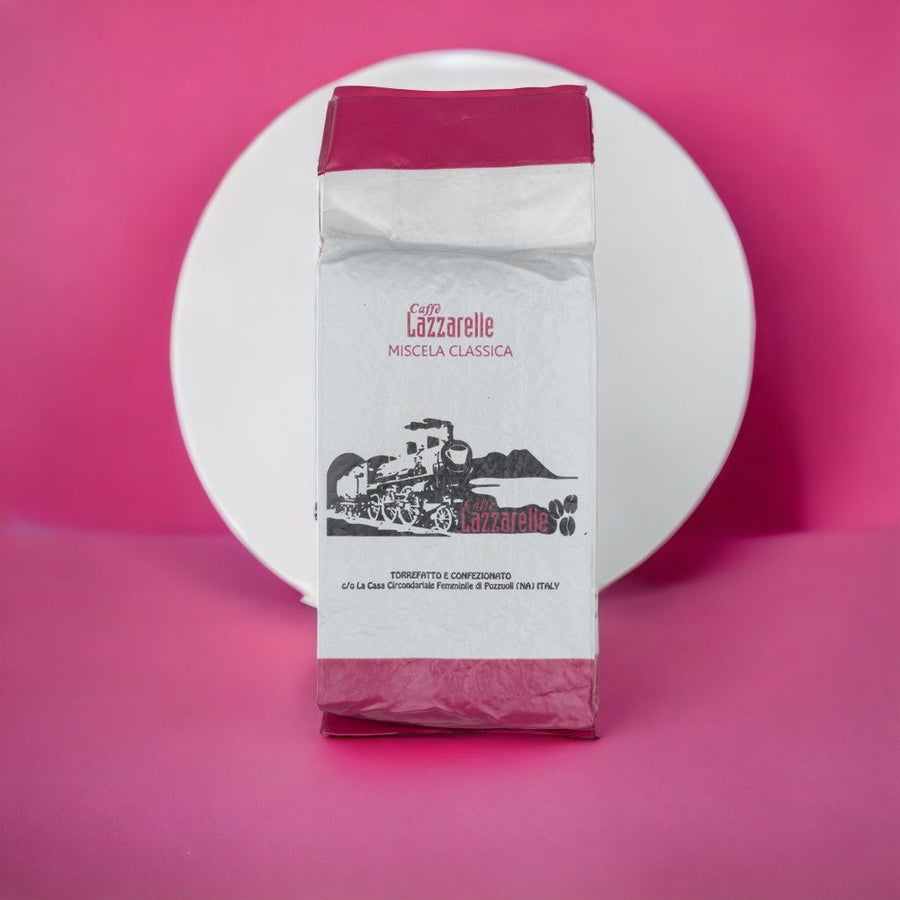 Caffè macinato moka miscela classica 250g Torrefazione Lazzarelle