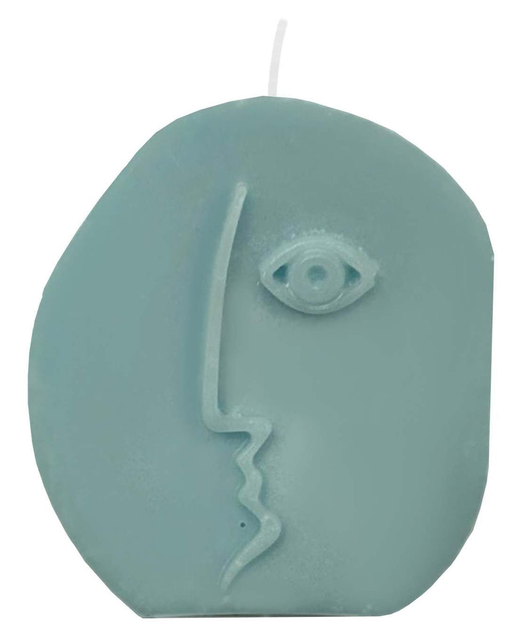Candela decorativa volto soggetto casuale 75g Hierba Buena