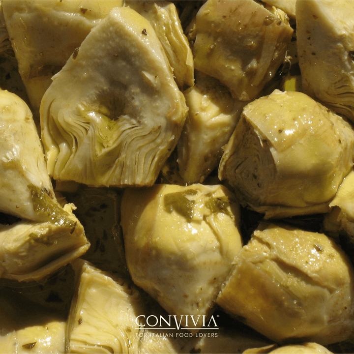 Carciofi di Niscemi sott'olio 280g CONVIVIA for italian food lovers