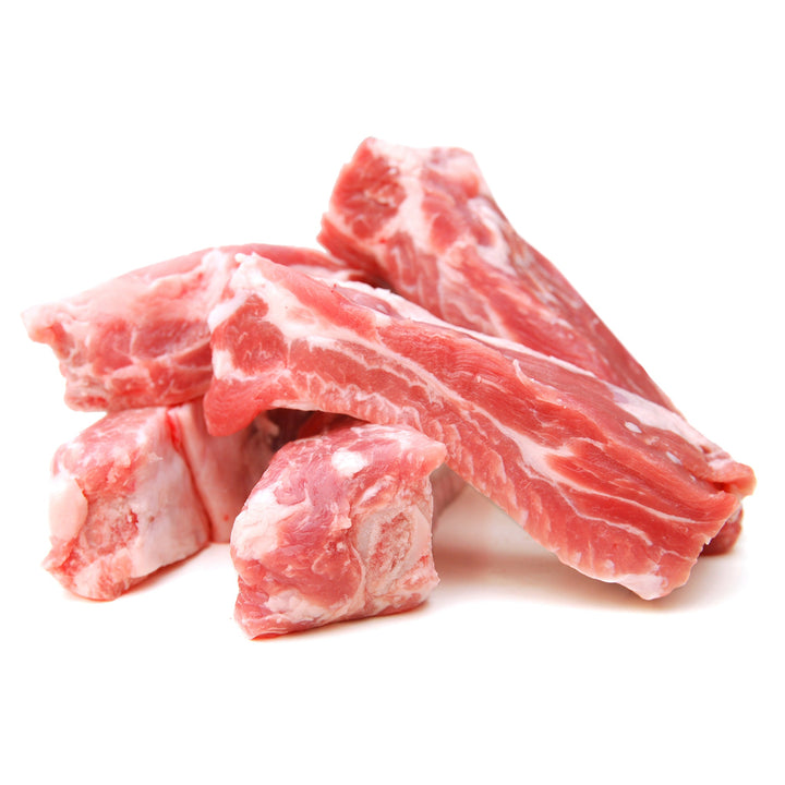 Carne fresca di maiale all'etto Spuntature Azienda Agricola Pratini
