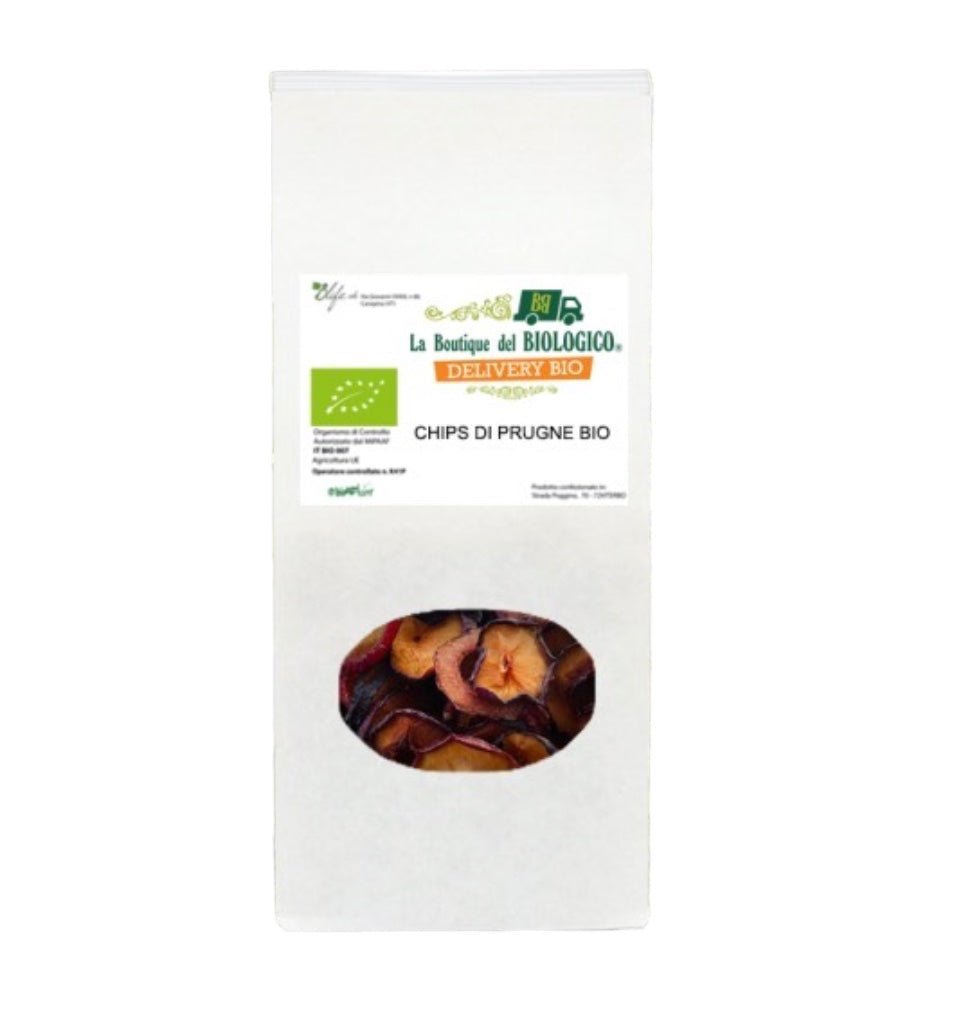 Chips di prugna disdratata cruda bio 25g BLife