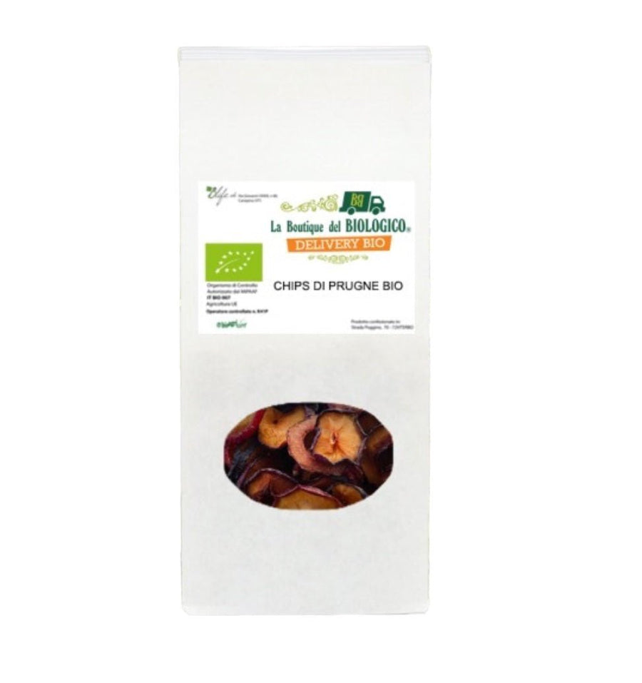 Chips di prugna disdratata cruda bio 25g BLife