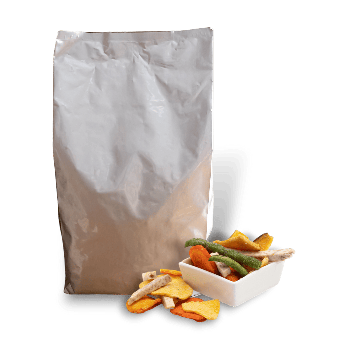 Chips di verdure essiccate salate 1,4kg Fruitsnack