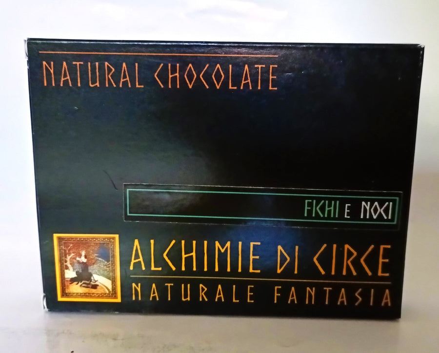 Cioccolato fondente 70% fichi e noci 100g Alchimie di Circe