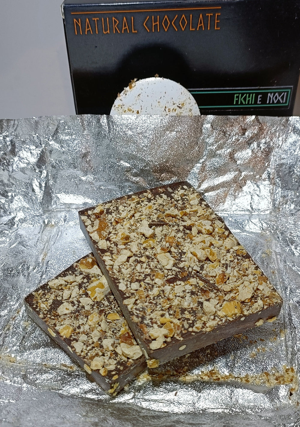 Cioccolato fondente 70% fichi e noci 100g Alchimie di Circe