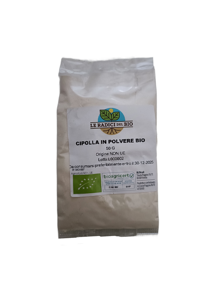 Cipolla disidratata in polvere bio 50g
