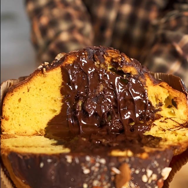 Colomba cioccolato e mandorle tostate bio e vegan 650g