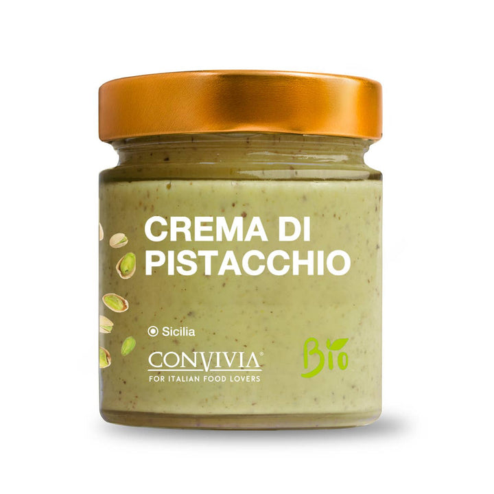 Crema dolce di pistacchio bio 190g CONVIVIA for italian food lovers