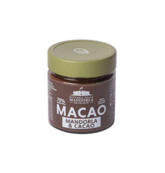 Crema mandorla e cacao "Macao"