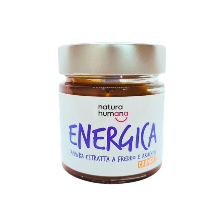 Crema spalmabile proteica Energica con carruba e arachidi 200g 1 pezzo Natura Humana