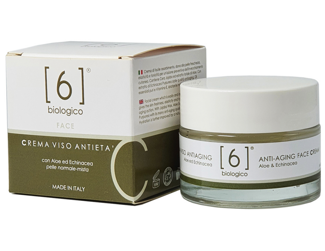 Crema Viso Anti-Età Aloe & Echinacea 50ml