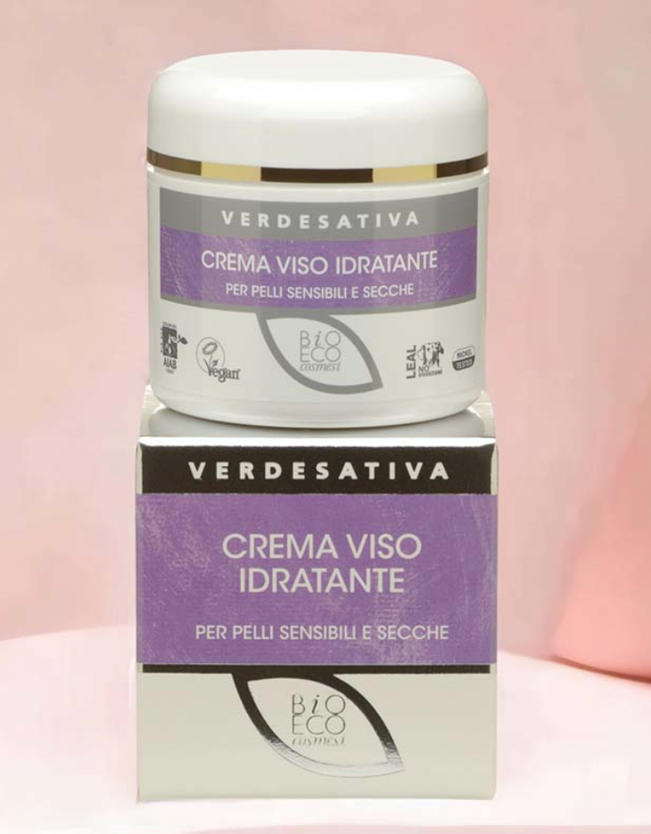 Crema Viso Idratante pelli sensibili e secche 50ml