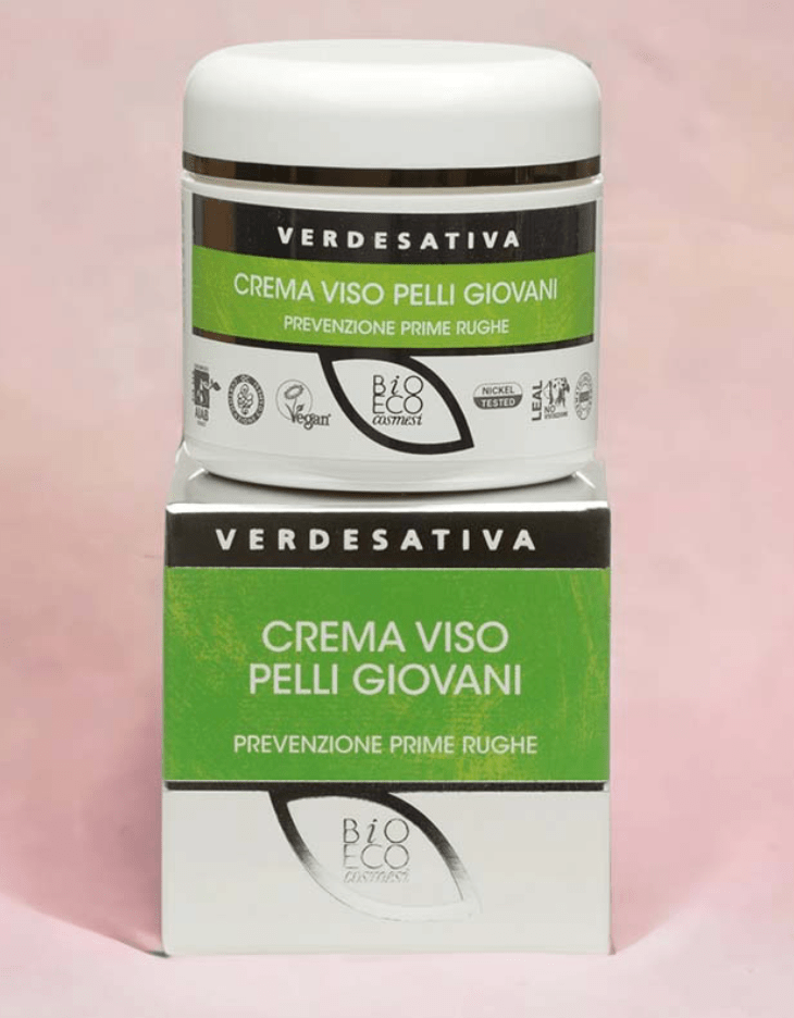 Crema viso Pelli Giovani 50ml Verdesativa