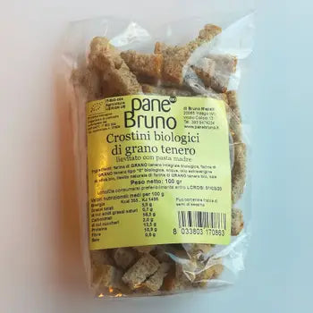 Crostini di grano tenero biologici 100g