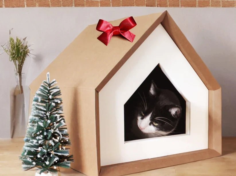 Cuccia per gatto con tiragraffi (incluso) CLS Cooperativa Sociale