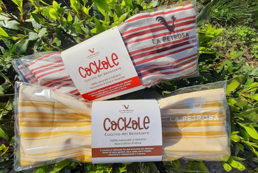 Cuscino del Benessere Cockole Nocciolino d'Oliva e Lavanda Azienda Agricola La Petrosa