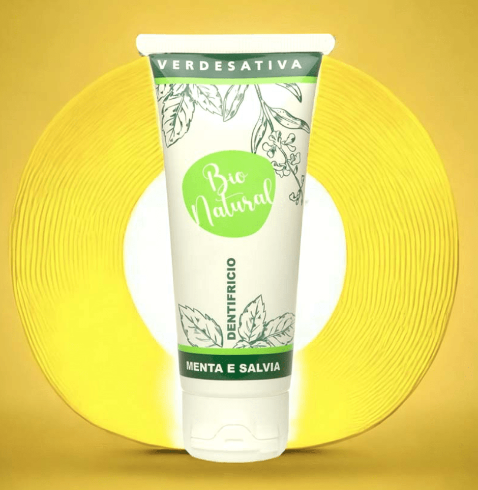 Dentifricio Bio Natural menta e salvia 75ml Verdesativa