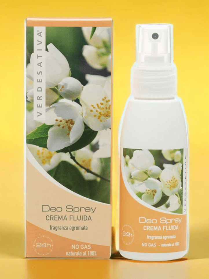 Deo Spray crema fluida agli agrumi 100ml Verdesativa