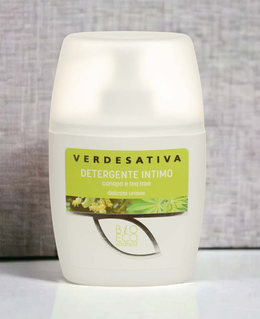 Detergente intimo Unisex canapa e Tea Tree